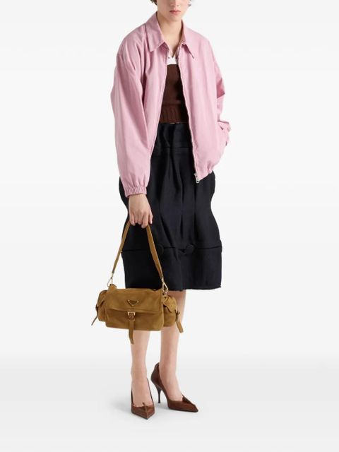Prada medium Explore shoulder bag - Brown