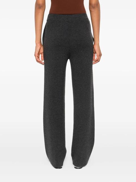 Max Mara flat-front side-pocket trousers - Grey