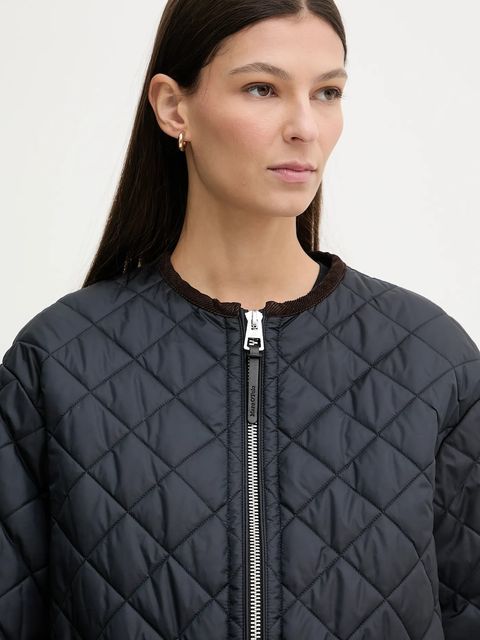 Marc O'Polo kurtka kolor granatowy przejściowa 600111970025