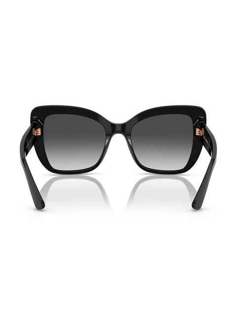 Dolce & Gabbana okulary przeciwsłoneczne damskie kolor czarny 0DG4348 - zdjęcie produktu nr 2