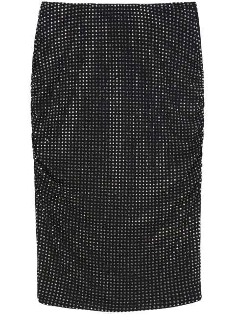 PINKO rhinestone-embellished skirt - Black - zdjęcie produktu nr 1
