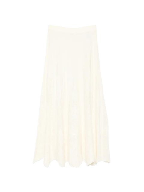 Ba&Sh Serta openwork midi skirt - Neutrals - zdjęcie produktu nr 1