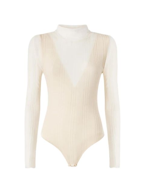 PINKO semi-sheer body - White - zdjęcie produktu nr 1