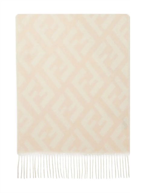 FENDI cashmere scarf - Neutrals - zdjęcie produktu nr 1