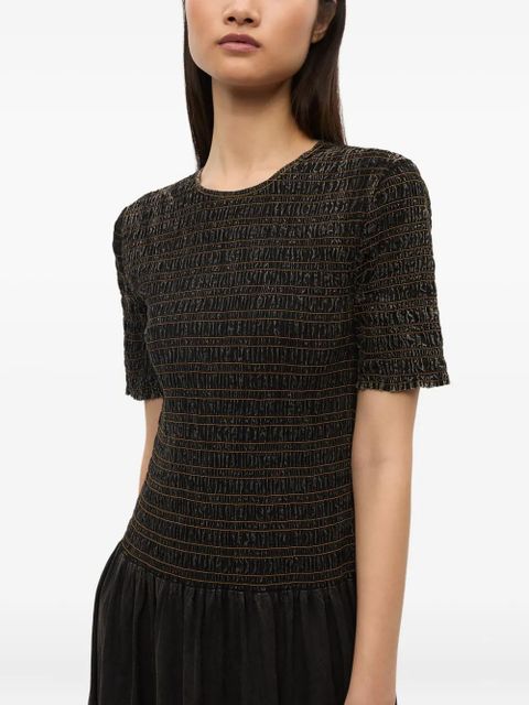 GANNI jersey maxi dress - Black