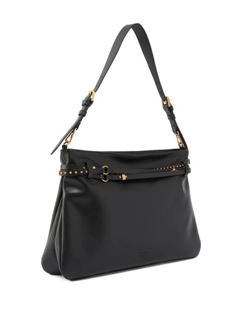 PINKO studded leather shoulder bag - Black - zdjęcie produktu nr 2