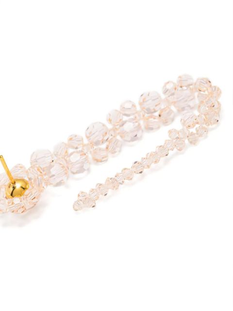 Simone Rocha crystal-embellished dangle earrings - Pink - zdjęcie produktu nr 2