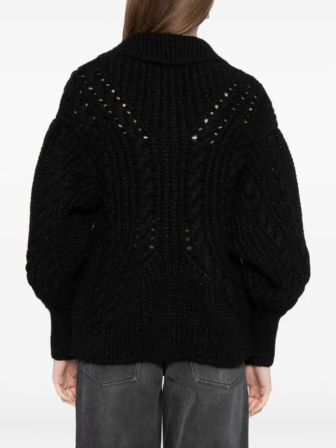 Simone Rocha sculpted chunky cardigan - Black - zdjęcie produktu nr 2