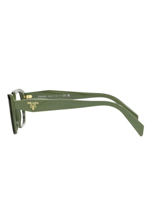 Prada Eyewear square-frame glasses - Green - zdjęcie produktu nr 2