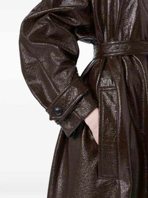 Sportmax belted trench coat - Brown
