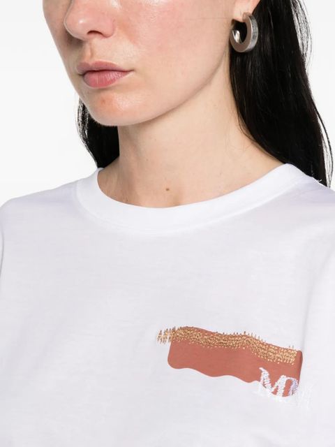 Max Mara graphic T-shirt - White