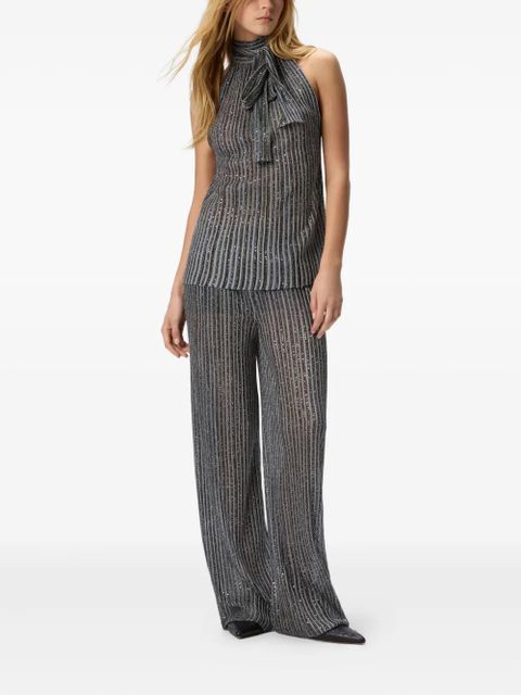 Missoni sequin-striped trousers - Grey - zdjęcie produktu nr 2
