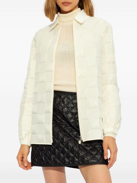 Moncler logo-appliqué jacket - Neutrals - zdjęcie produktu nr 2