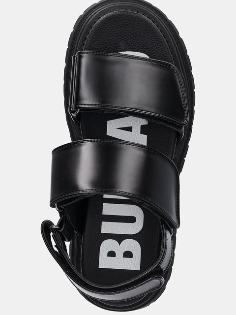 Buffalo sandały Lennox Snd damskie kolor czarny na platformie 1602271-BLK