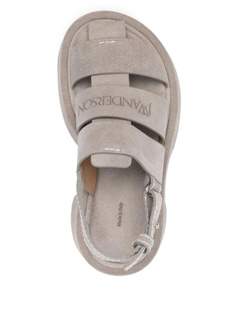 JW Anderson suede fisherman sandals - Grey