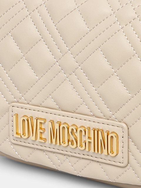Love Moschino torebka kolor beżowy JC4139PP1