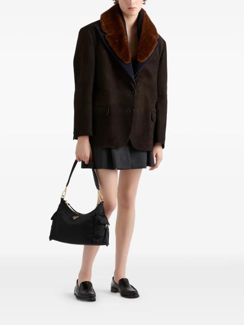 Prada large Explore shoulder bag - Black