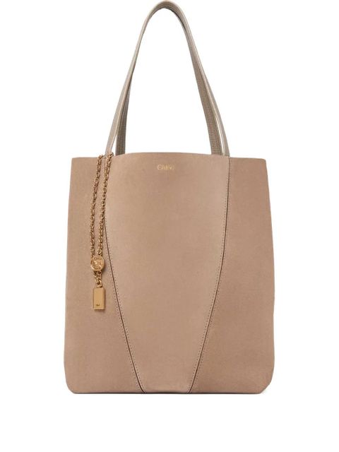 Chloé Spin chain-detail tote bag - Neutrals - zdjęcie produktu nr 2