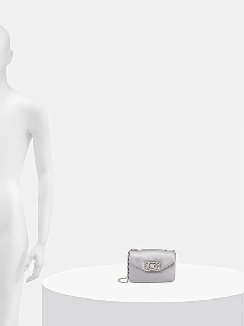 Guess torebka PRUE kolor srebrny HWEY96 70780