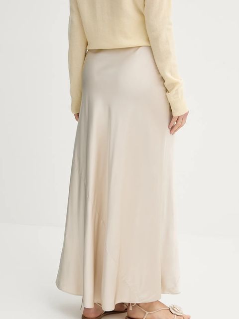 MUNTHE spódnica BARDOT kolor beżowy maxi prosta 247120224711