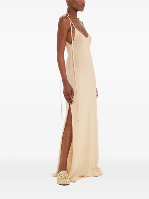 Alanui Finest maxi dress - Neutrals