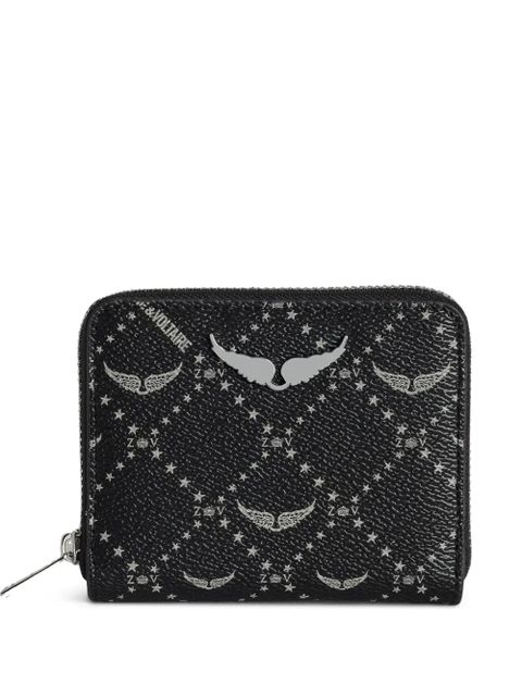 Zadig&Voltaire monogram-pattern wallet - Black - zdjęcie produktu nr 1