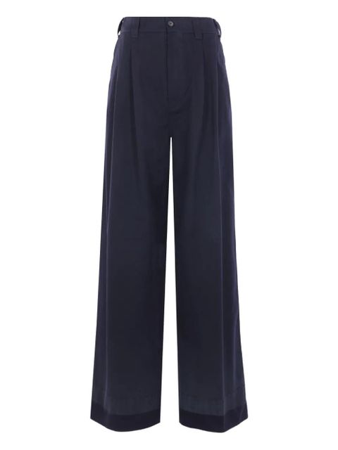 Maison Margiela welt-pocket trousers - Blue - zdjęcie produktu nr 1