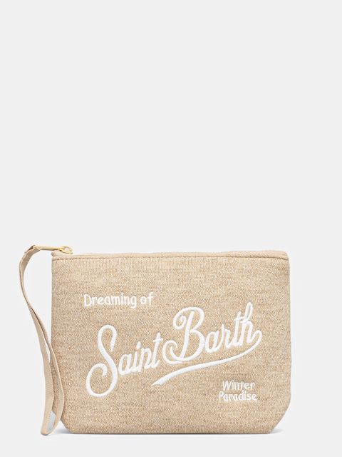 MC2 Saint Barth kosmetyczka kolor beżowy ALI0022 - zdjęcie produktu nr 1