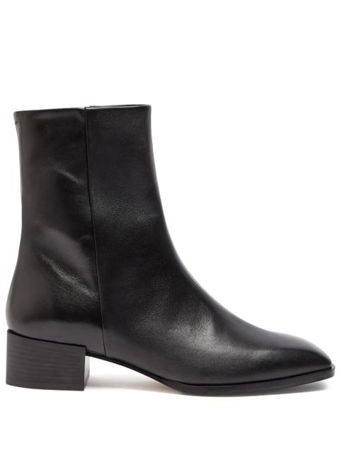 Aeyde Lee leather ankle boots - Black - zdjęcie produktu nr 1