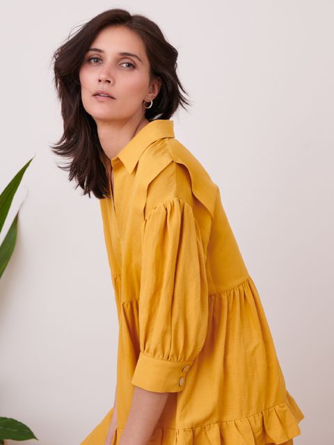 BY CABO - Lniana sukienka FIJI - zdjęcie produktu nr 1