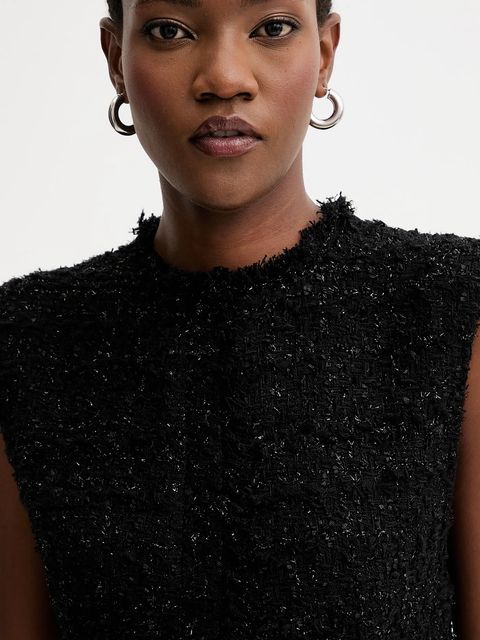 IRO sukienka kolor czarny mini prosta WP33SANNAI