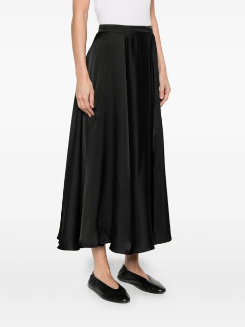 ANINE BING Christina slit skirt - Black