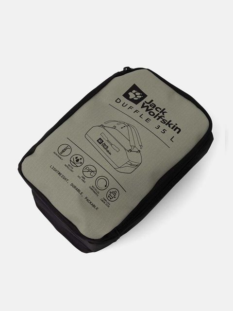 Jack Wolfskin torba sportowa All-In Duffle 35 kolor zielony A62110