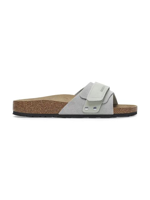 Birkenstock klapki skórzane Oita - zdjęcie produktu nr 1