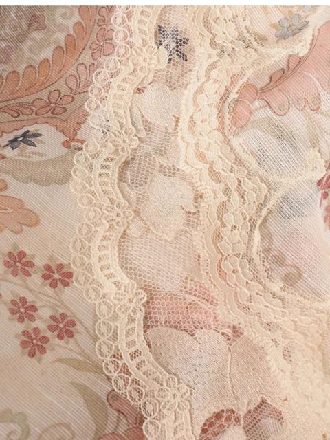 ZIMMERMANN Rebellion floral-print lace maxi skirt - Neutrals - zdjęcie produktu nr 2