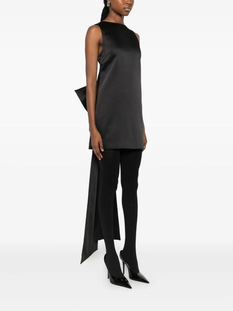 Eleh satin dress - Black