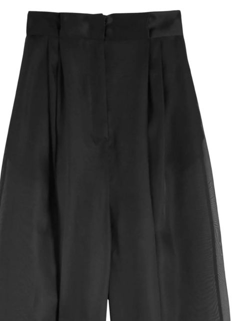A.W.A.K.E. Mode pleated wide-leg trousers - Black - zdjęcie produktu nr 2