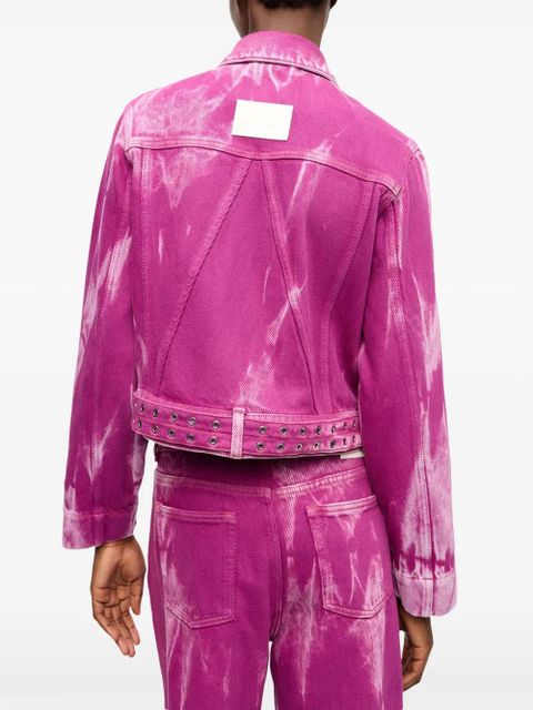 GANNI tie-dye jacket - Pink