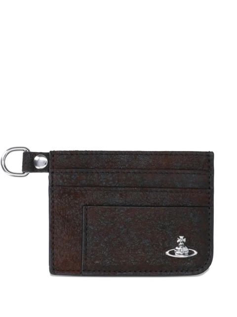Vivienne Westwood Orb chain cardholder - Brown - zdjęcie produktu nr 1