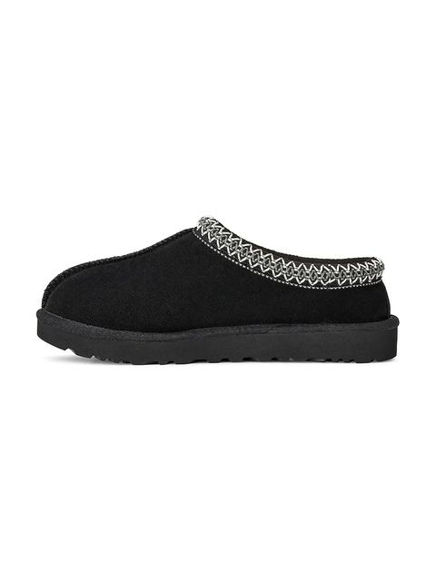 UGG kapcie zamszowe Tasman II kolor czarny 1174470.BLK