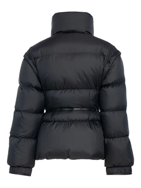 TOM FORD high-neck zip-up puffer jacket - Black