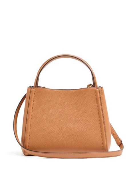 Valentino Garavani medium Alltime grained VLogo-signature tote bag - Brown - zdjęcie produktu nr 2