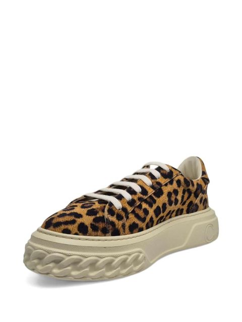 Casadei Malesia Off Road leopard-print sneakers - Brown - zdjęcie produktu nr 2