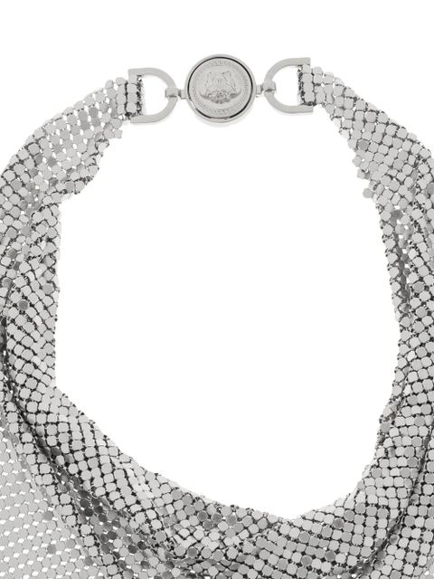 Versace Medusa chainmail necklace - Silver