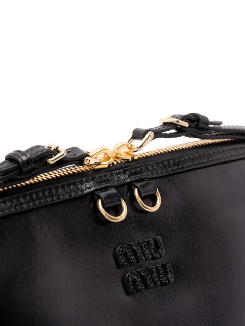 Miu Miu leather shoulder bag - Black