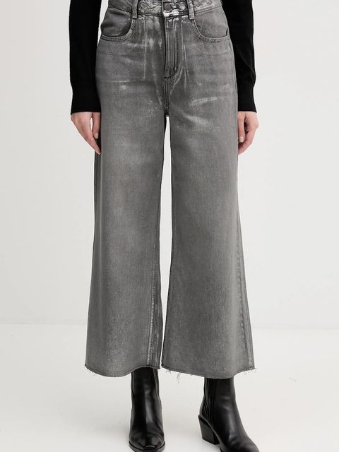 United Colors of Benetton jeansy damskie kolor szary 48UHDE02M - zdjęcie produktu nr 1