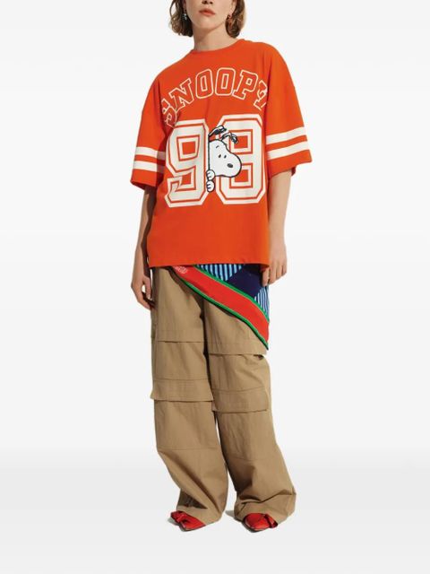 Essentiel Antwerp x Peanuts Snoopy-print T-shirt - Orange - zdjęcie produktu nr 2