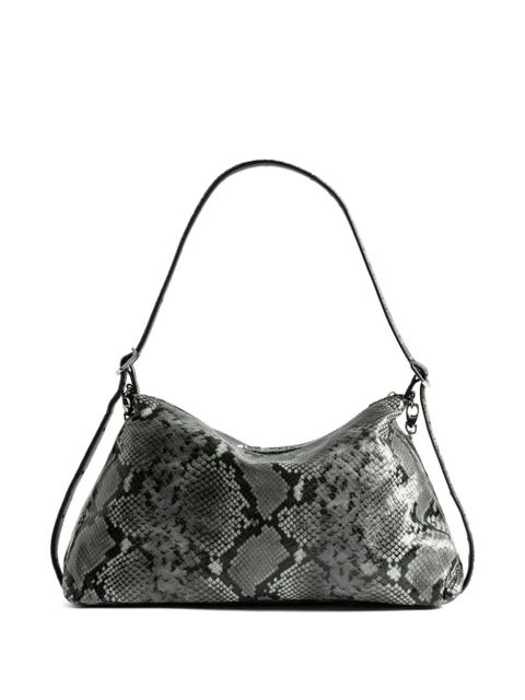 Zadig&Voltaire Jim Wild python-effect shoulder bag - Grey - zdjęcie produktu nr 2