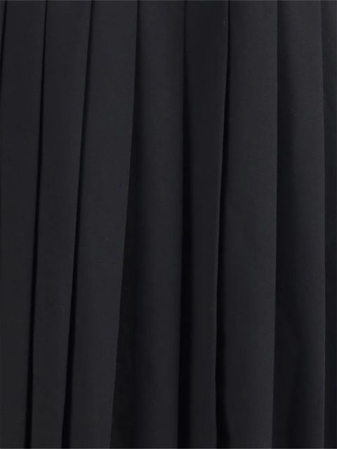 Alessandra Rich pleated midi skirt - Black - zdjęcie produktu nr 2