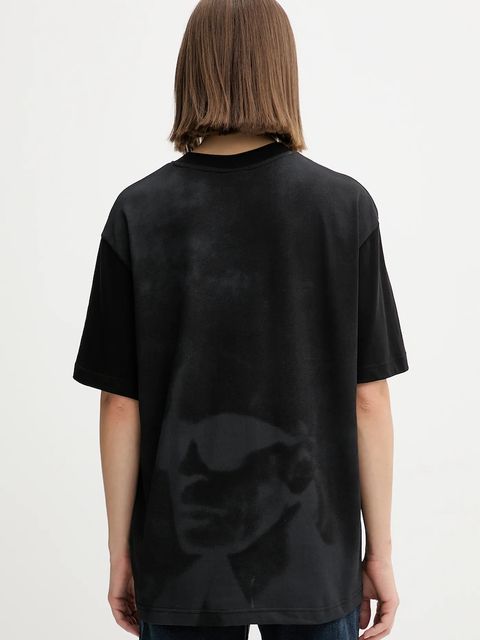 Karl Lagerfeld Jeans t-shirt bawełniany damski kolor czarny A4W17096 - zdjęcie produktu nr 1